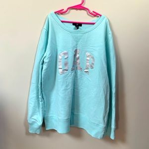 Light Blue Crew Neck Top!